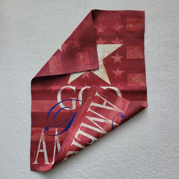 Garden Flag 2-Sided NEW God Bless America Breeze Decor Red - Picture 7 of 9